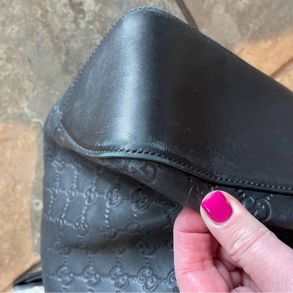 Gucci Guccissima Signature Hobo Bag - Picture 9 of 13